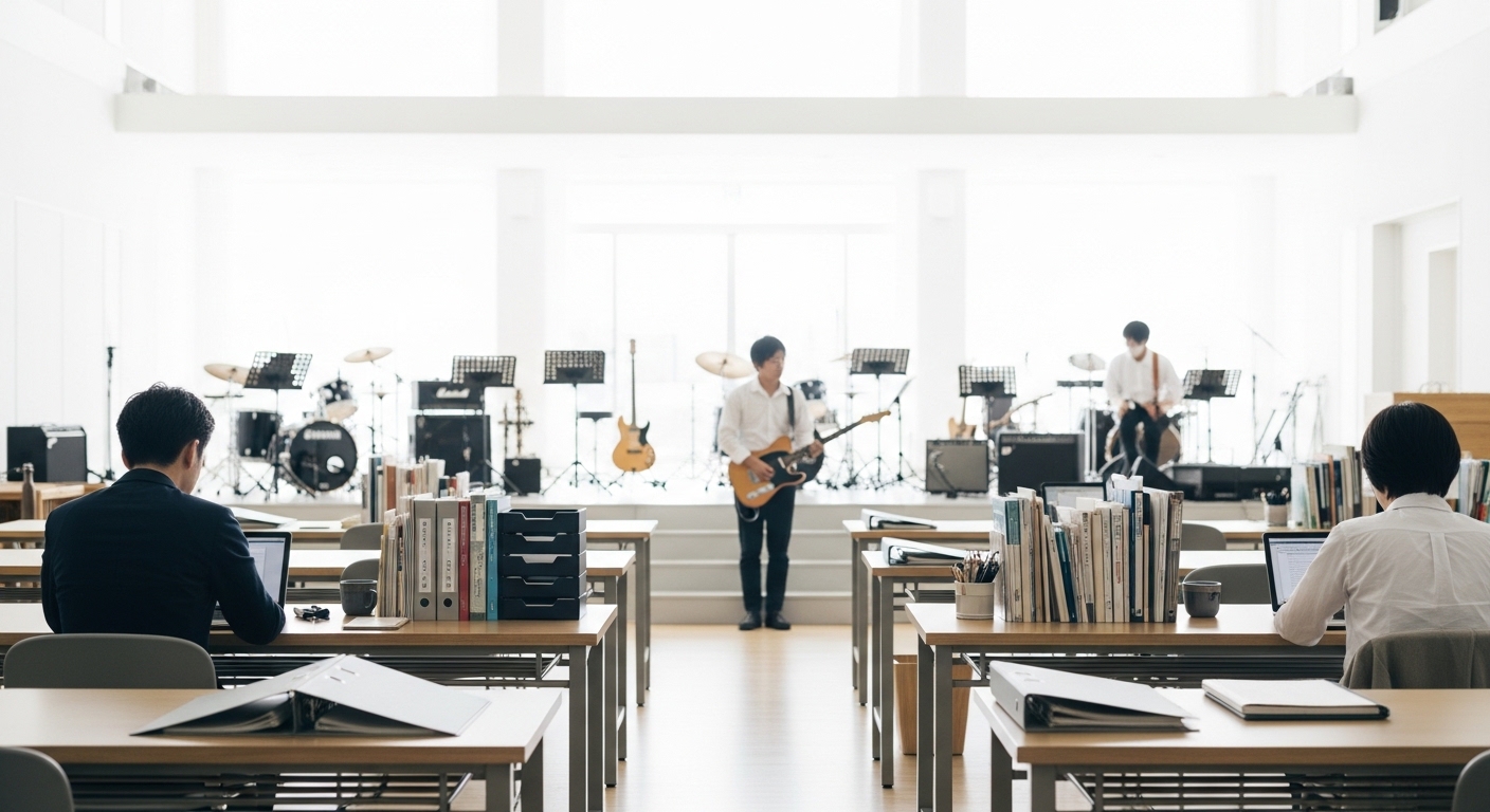 音楽作品の企画制作イメージ